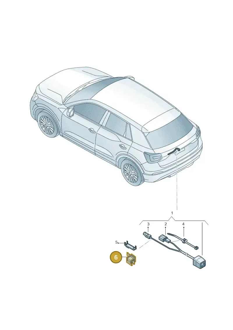 8P0971848K — Audi Q2 2.0 TDI (2016-2018) diagram 803907450, position 6