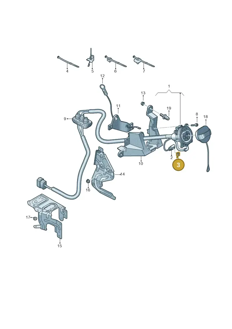 8P0971848L — Audi Q8 Quattro 3,0 (2018-) diagram 429970300, position 3