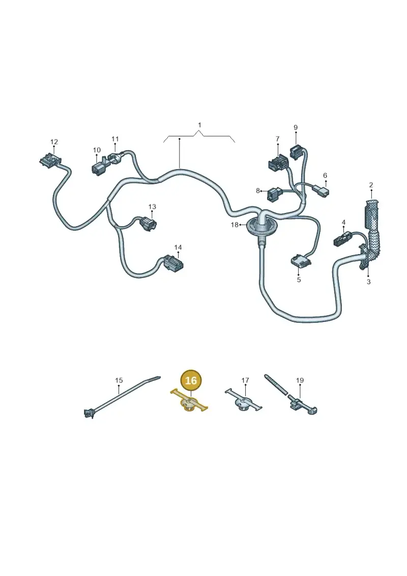 8P4971843 — Audi Q4 Sportback (2021-2022) diagram 89a972300, position 16
