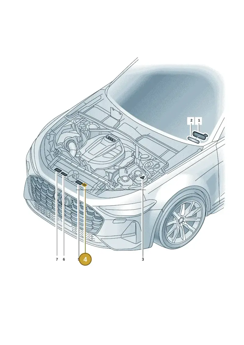 8R0010515AA — Audi A5 Limousine (2024-2025) diagram 8wk010150, position 4