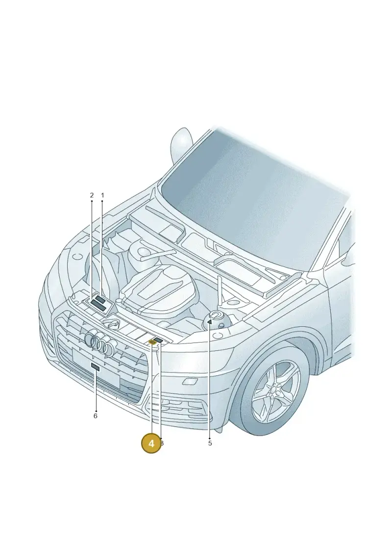 8R0010515S — Audi Q5 (2016-2025) diagram 896010150, position 4