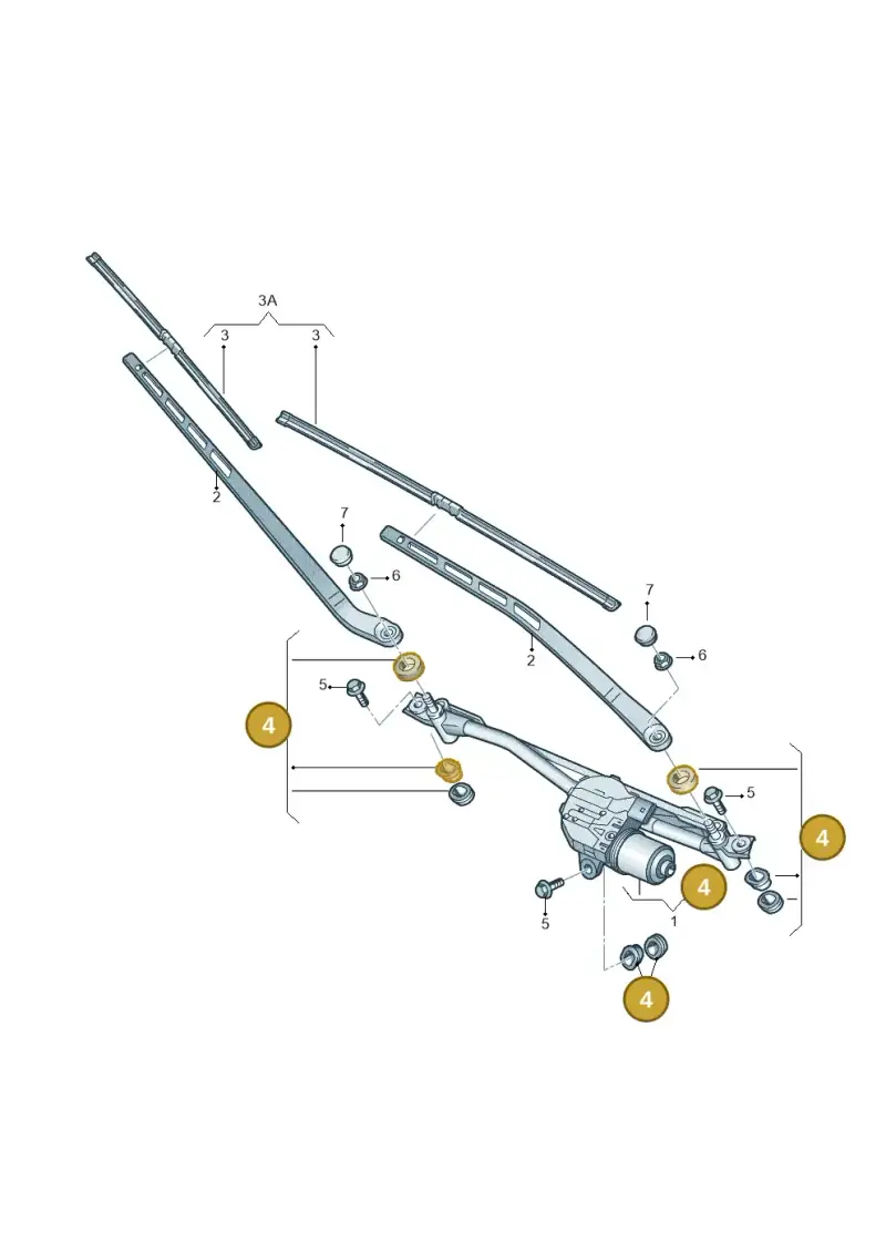 8R0998754 — Audi A8L qu. 3.0 TDI (2013-2018) diagram 696955000, position 4