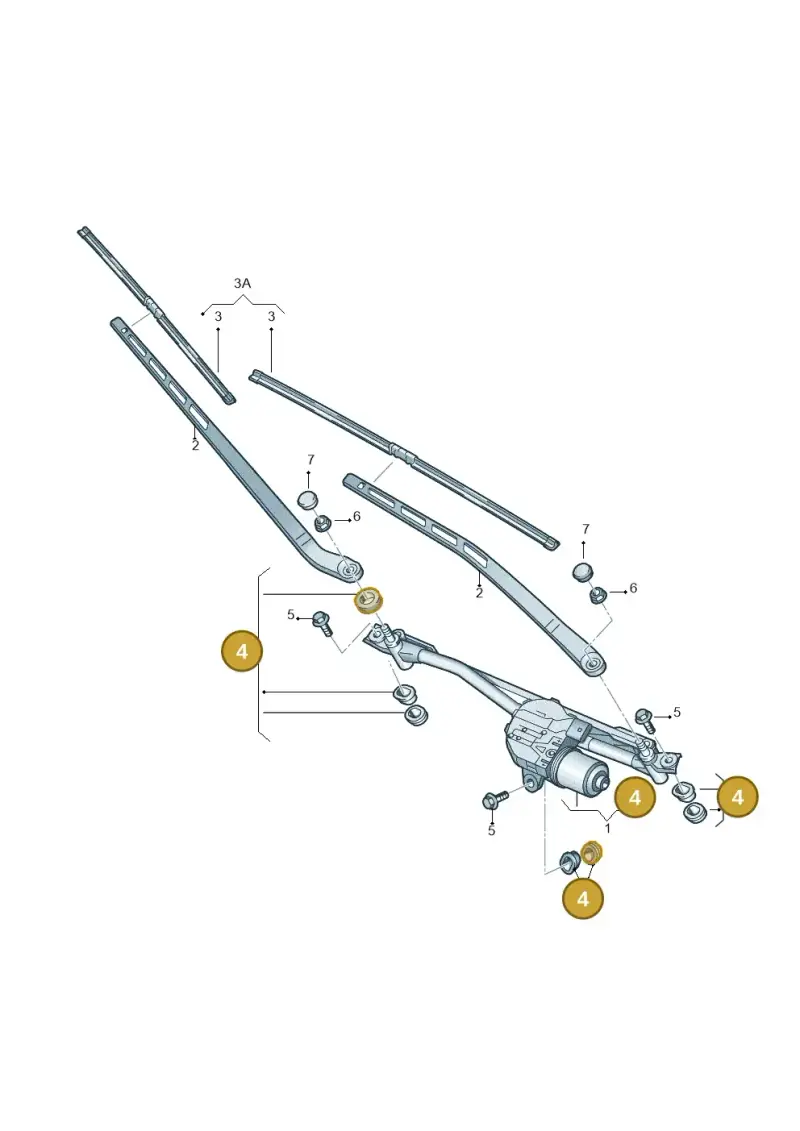 8R0998754 — Audi Q3 1.4 (2016-) diagram 728955000, position 4