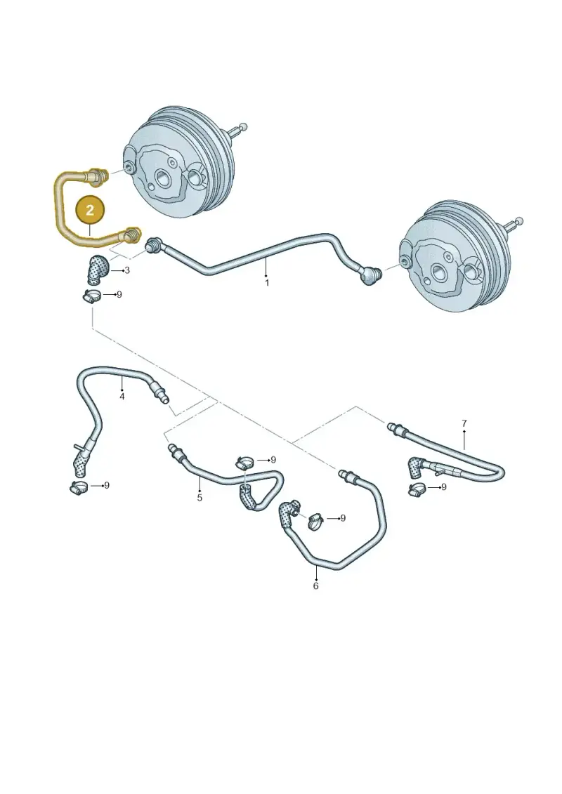 8R2611931A — Audi Q5 qu. 2.0 TDI (2008-2012) diagram 620611700, position 2