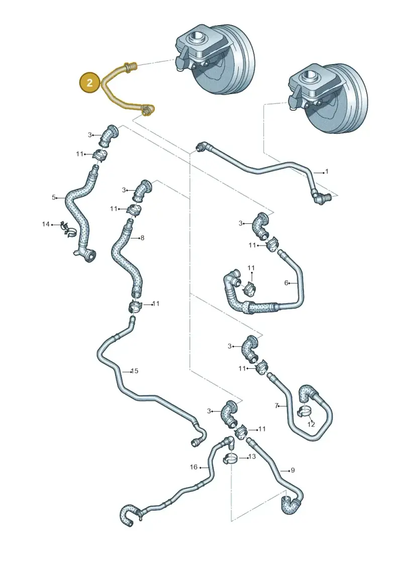 8R2611931A — Audi Q5 qu. 2.0 TDI (2012-2017) diagram 751611700, position 2