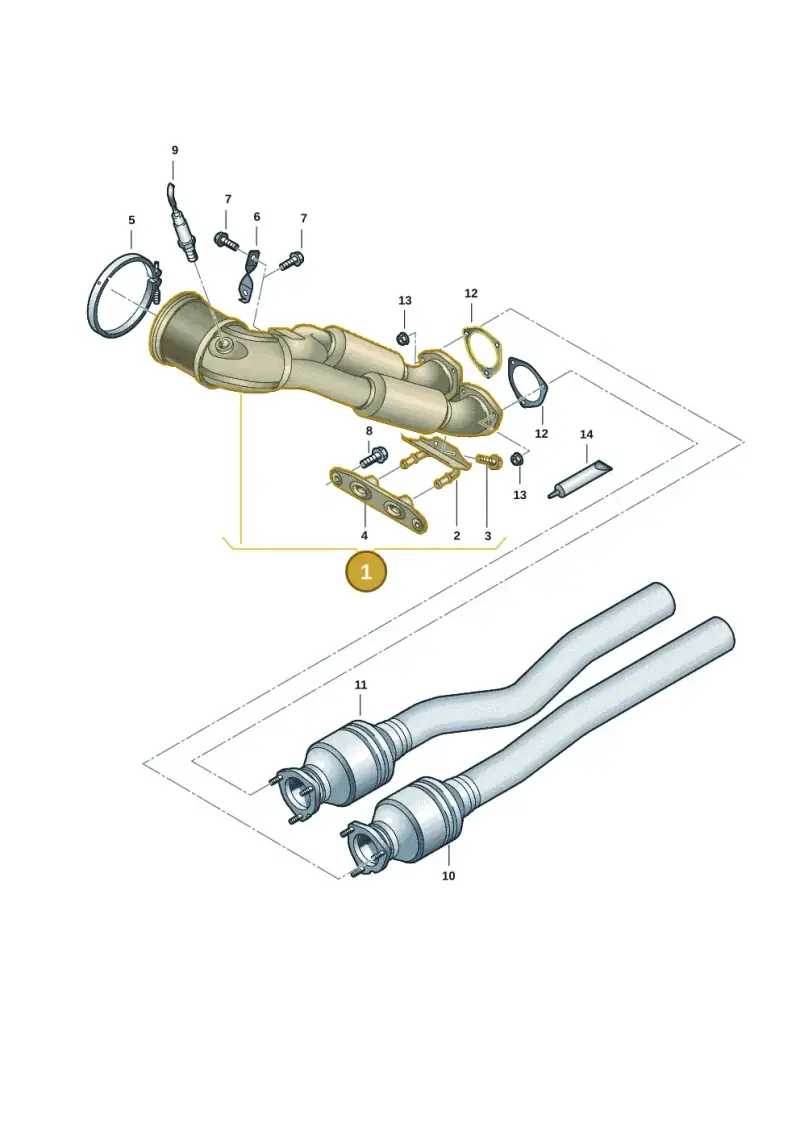8S0254499FX — Audi RS Q3 Sportback (2019-2024) diagram f3z253400, position 1
