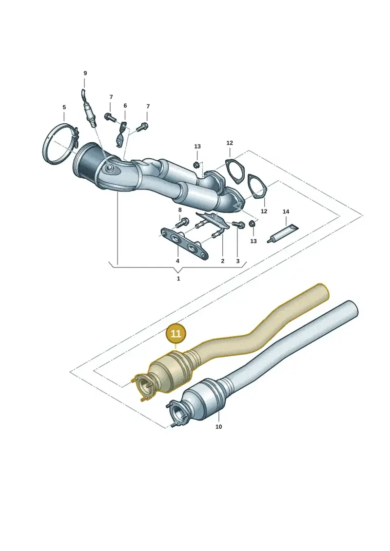 8S0254502B — Audi RS Q3 Sportback (2019-2024) diagram f3z253400, position 11