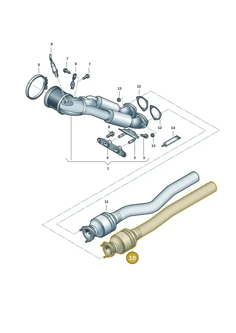 8S0254503B — Audi RS Q3 Sportback (2019-2024) diagram f3z253400, position 10
