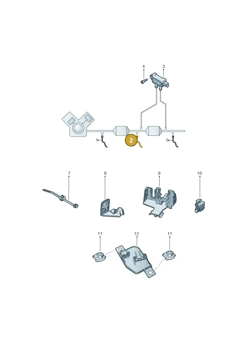 8S0919519 — Audi RS Q3 Sportback (2019-2024) diagram 853906005, position 2