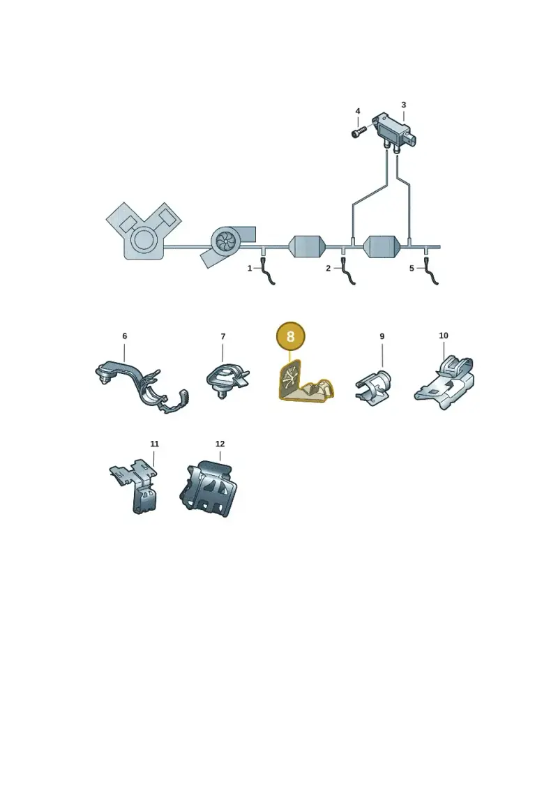 8S0971848 — Audi Q3 quattro (2018-2019) diagram 596906001, position 8