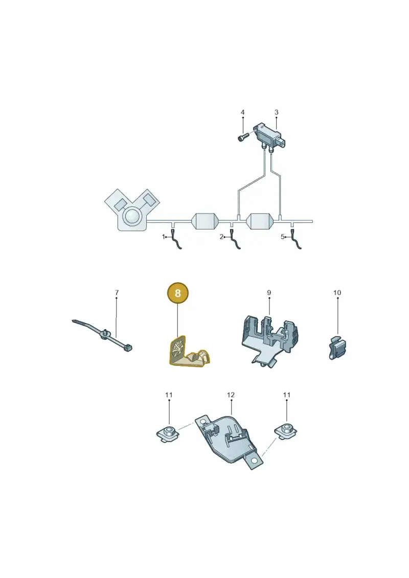 8S0971848 — Audi RSQ3 Sportback (2019-2024) diagram 853906005, position 8