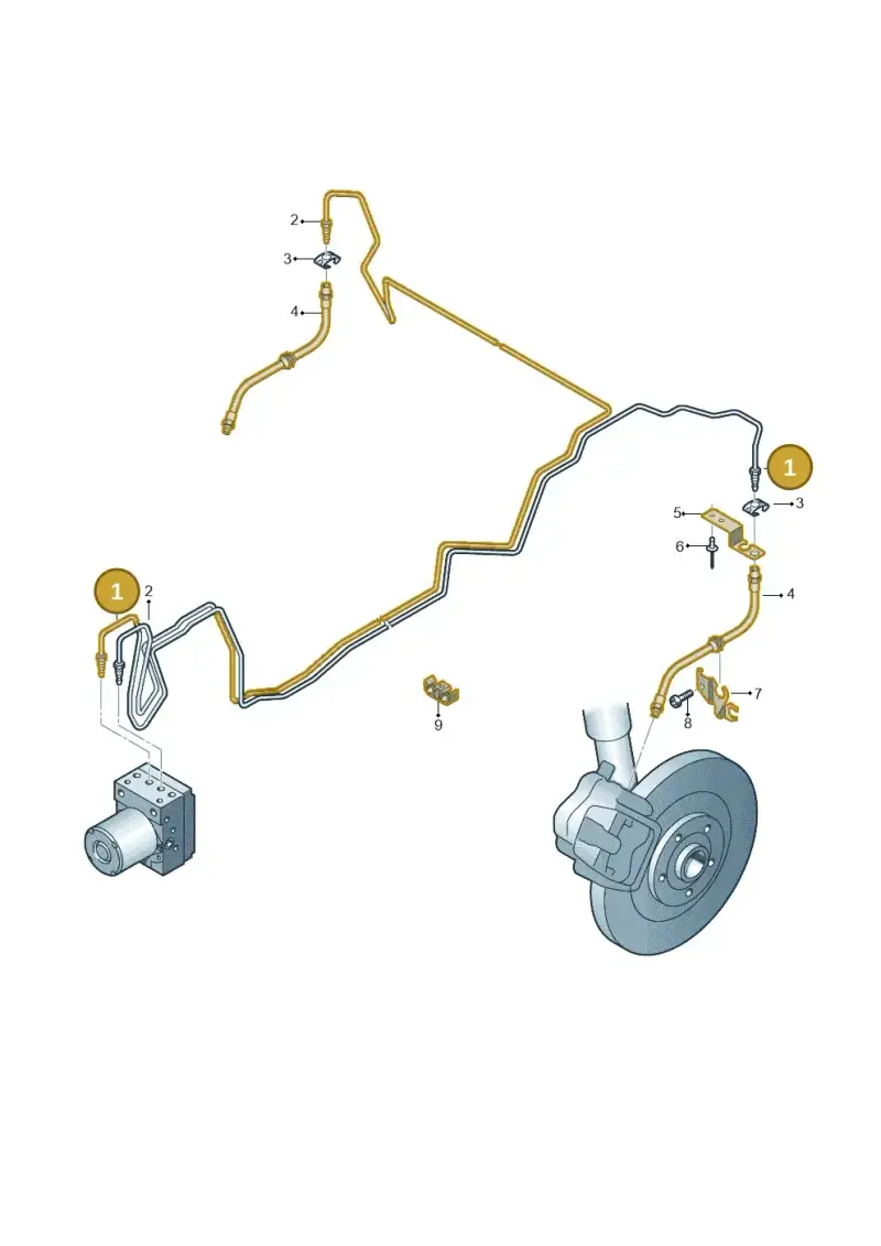 8T0614725P — Audi RS5 Cabrio (2012-2015) diagram 620611300, position 1
