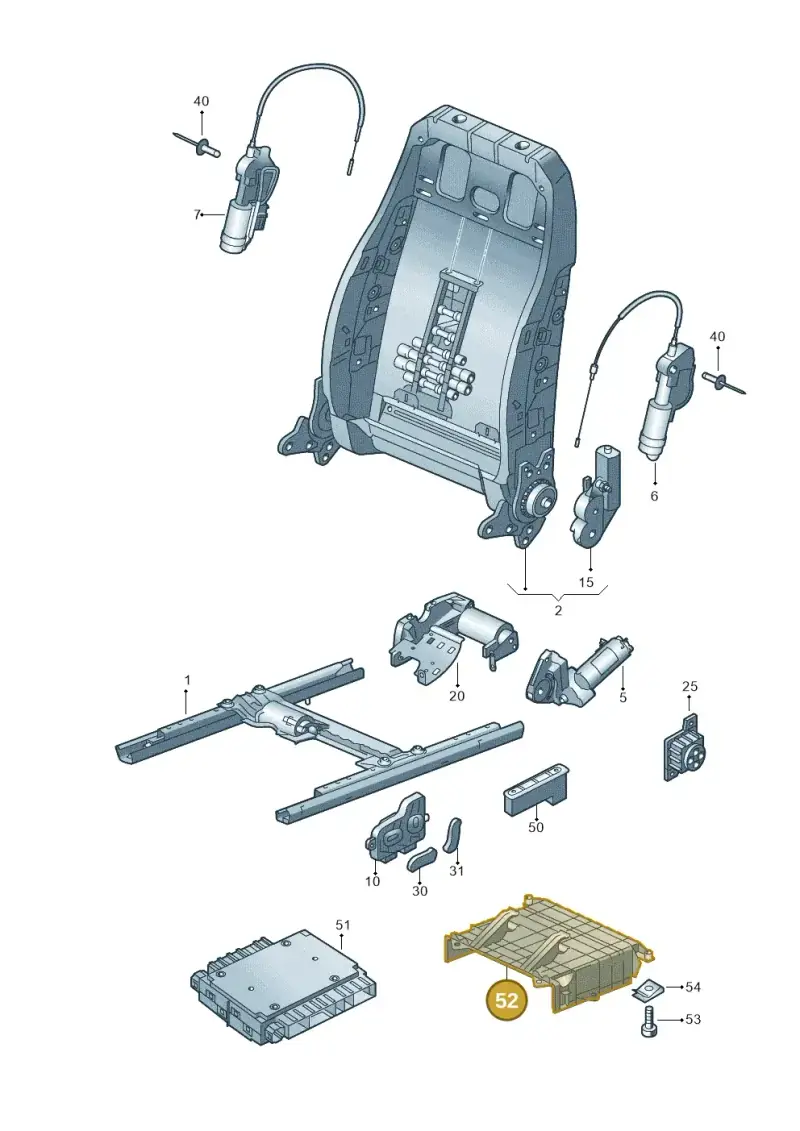 8T0959729 — Skoda Superb (2013-2015) diagram 419959200, position 52