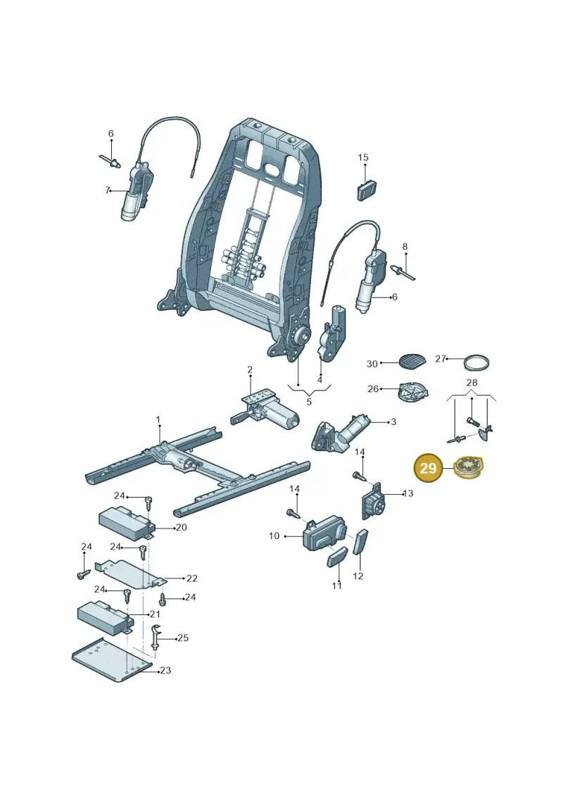 8T0963575 — Audi Q5 qu. 2.0 (2009-2018) diagram 687959020, position 29