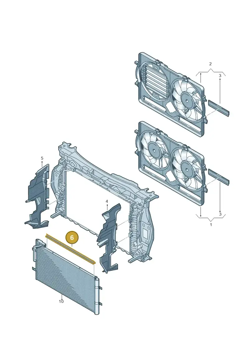8U0121230D — Audi Q3 1.4 (2016-) diagram 728121900, position 6