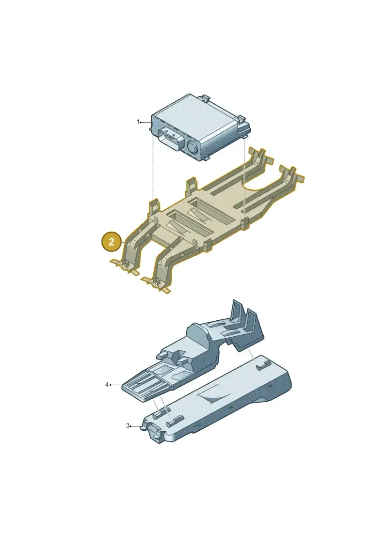 8U0907347 — Audi Q3 1.4 (2016-) diagram 764959400, position 2