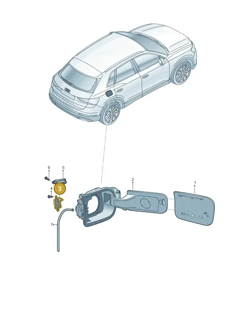 8V0862159A — Audi Q4 Sportback (2021-2022) diagram 89a809090, position 3