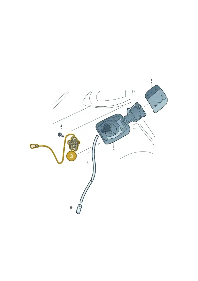 8V0862159B — Audi RS6 Avant (2019-) diagram 838809900, position 3