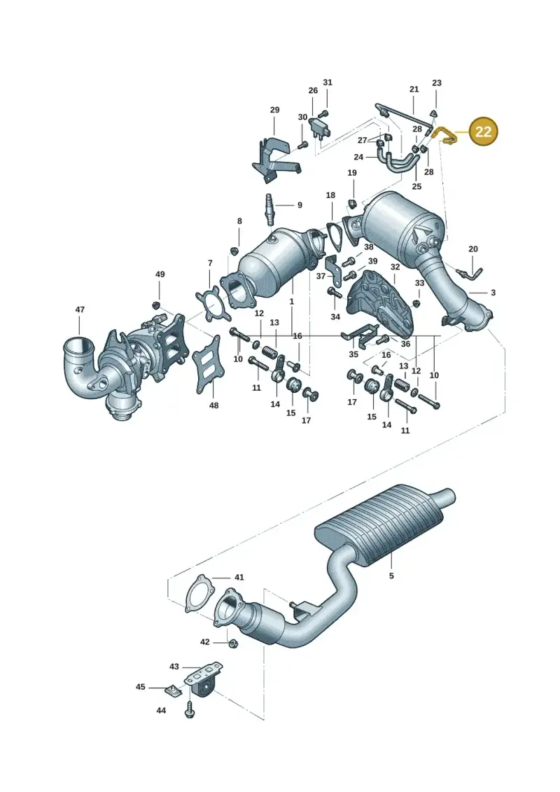 8W0131205C — Audi A7 (2021-) diagram 4kg253370, position 22
