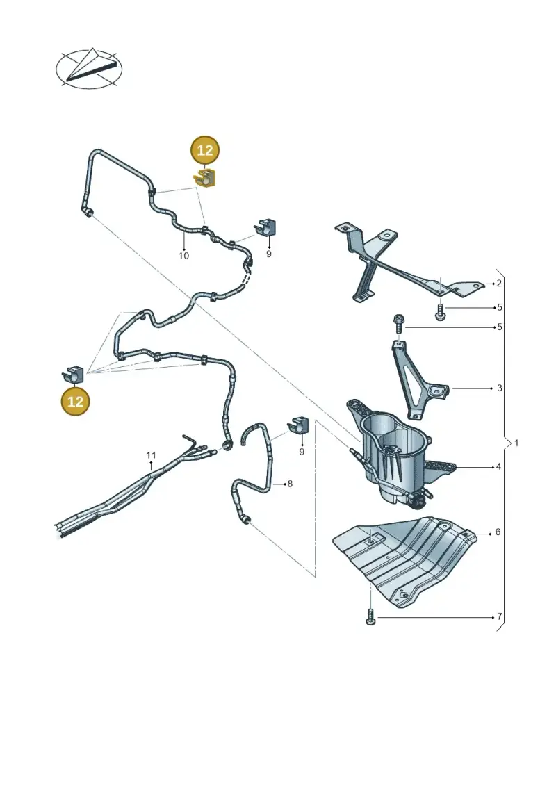 8W0201449D — Audi RS Q8 (2019-2025) diagram 624201040, position 12