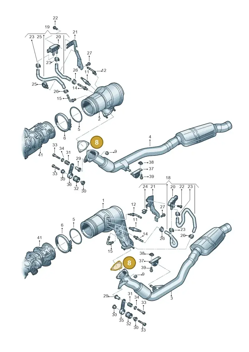 8W0253115D — Audi RS Q8 Quattro (2019-) diagram 595253500, position 8