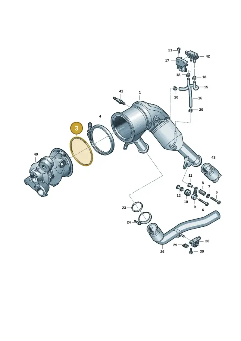 8W0253115G — Audi A5 Limo 2.0 (2024-) diagram 8wk253440, position 3