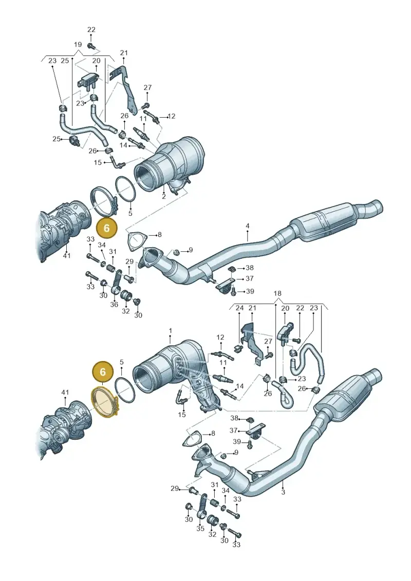 8W0253725D — Audi RS Q8 (2019-2025) diagram 595253500, position 6