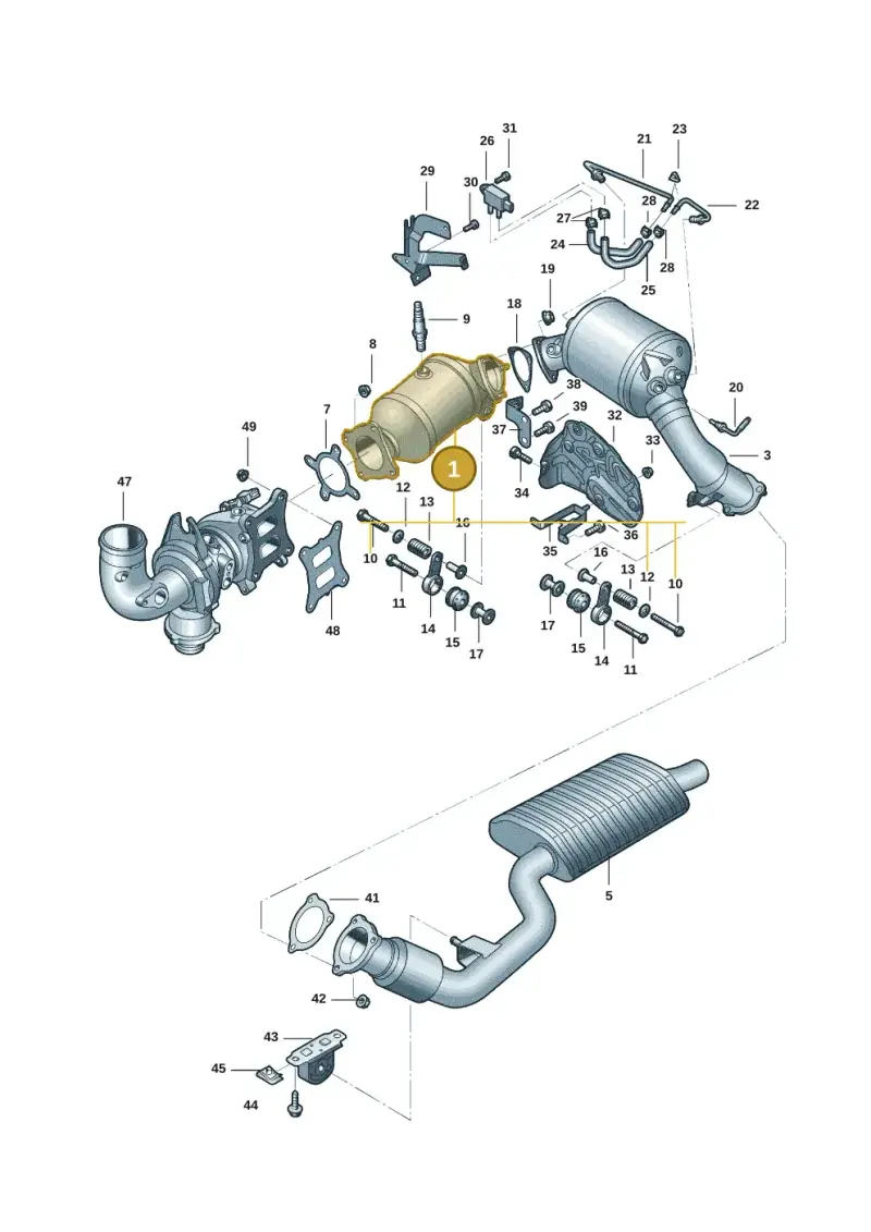 8W0254253D — Audi A7 (2021-) diagram 4kg253370, position 1