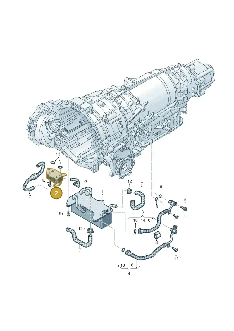 8W0317021C — Audi RS6 Avant (2019-2025) diagram 595317060, position 2