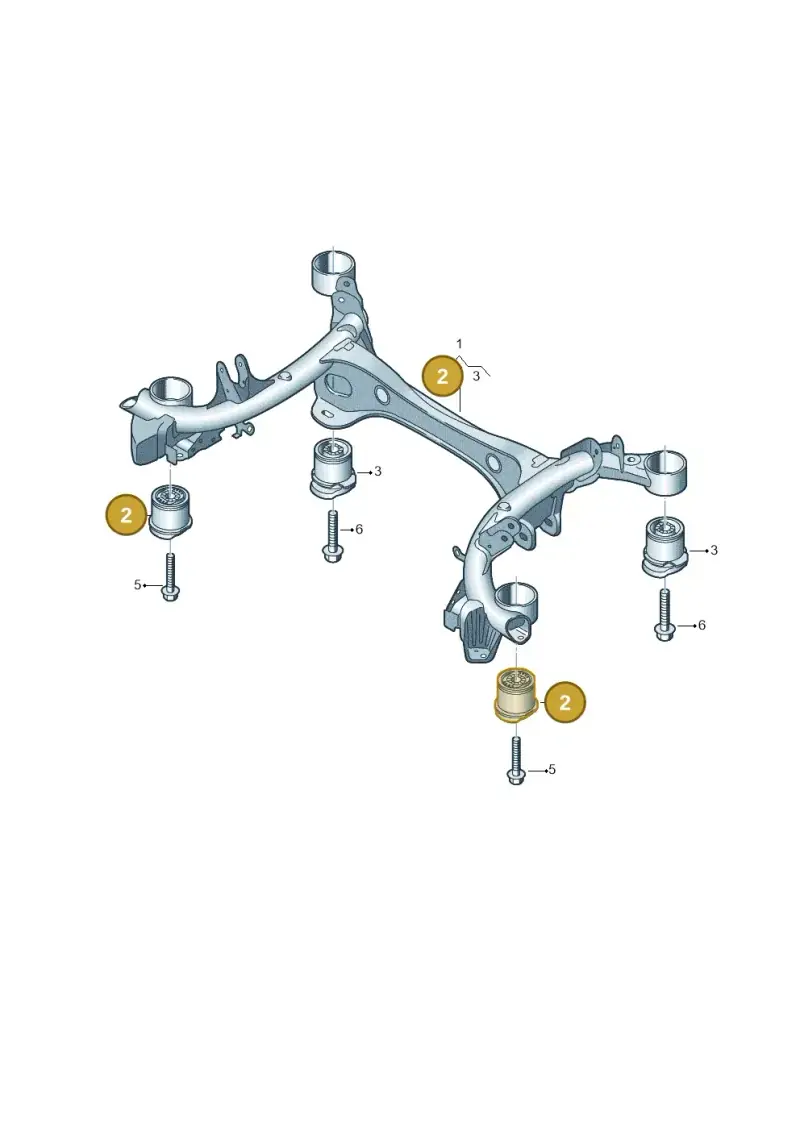 8W0505145E — Audi A5 Cabriolet (2016-2025) diagram 848505000, position 2