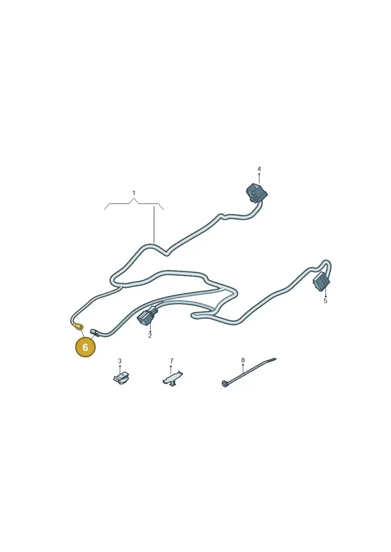 8W0971832A — Audi Q4 Sportback (2021-2025) diagram 435882000, position 6