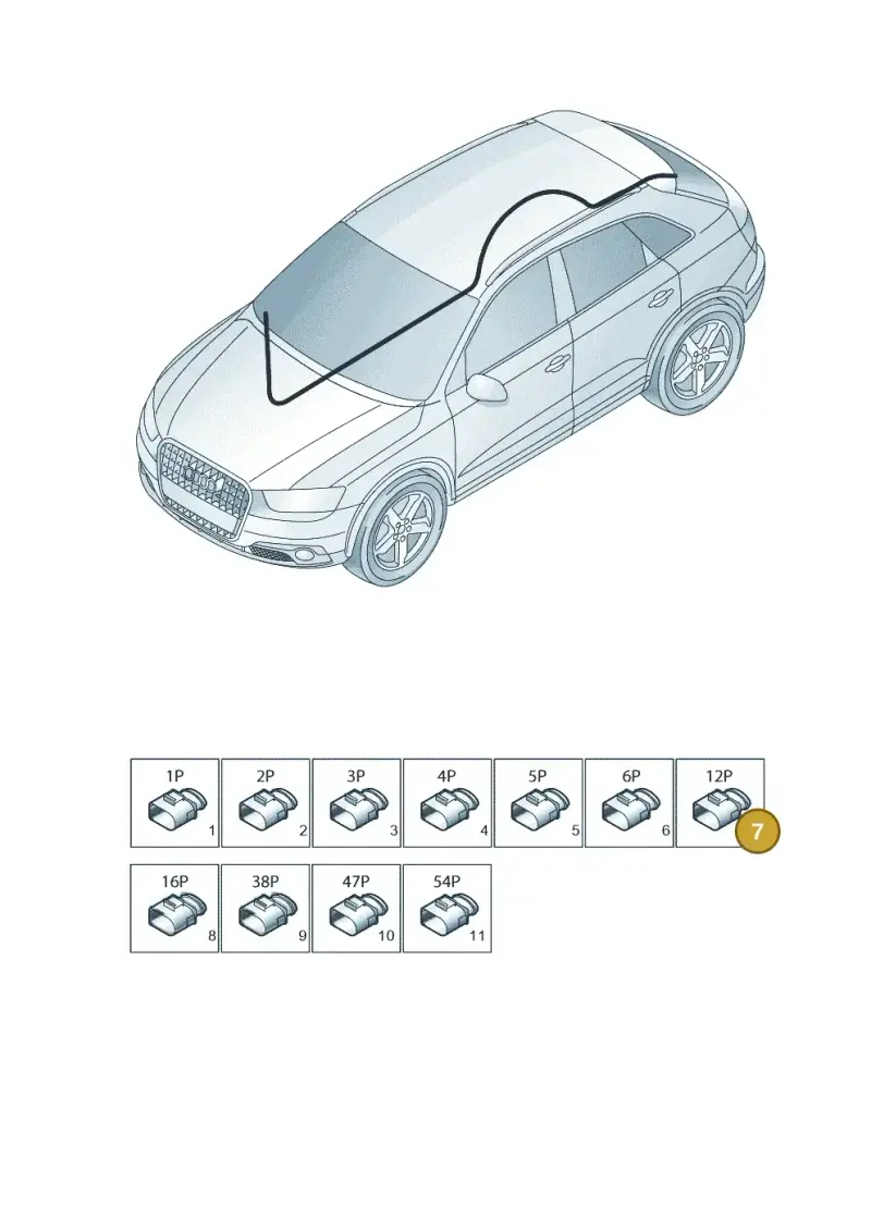 8W0972112A — Audi Q3 1.4 (2016-) diagram 728971850, position 7