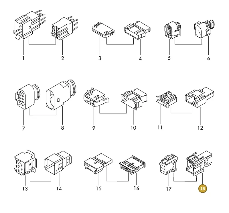 8W0973736 — Audi 1J0 platform diagram 198971010, position 18