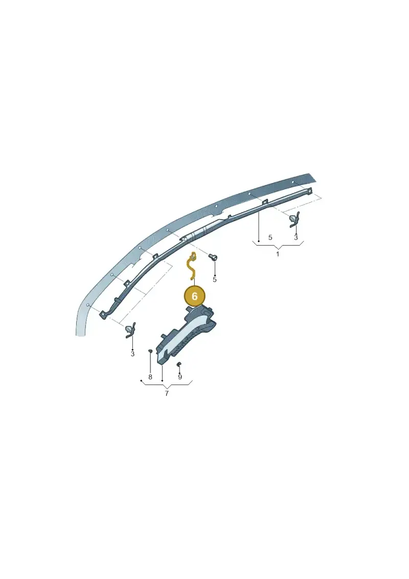 8W1971581 — Volkswagen ID.6 X (2021-) diagram 589880300, position 6
