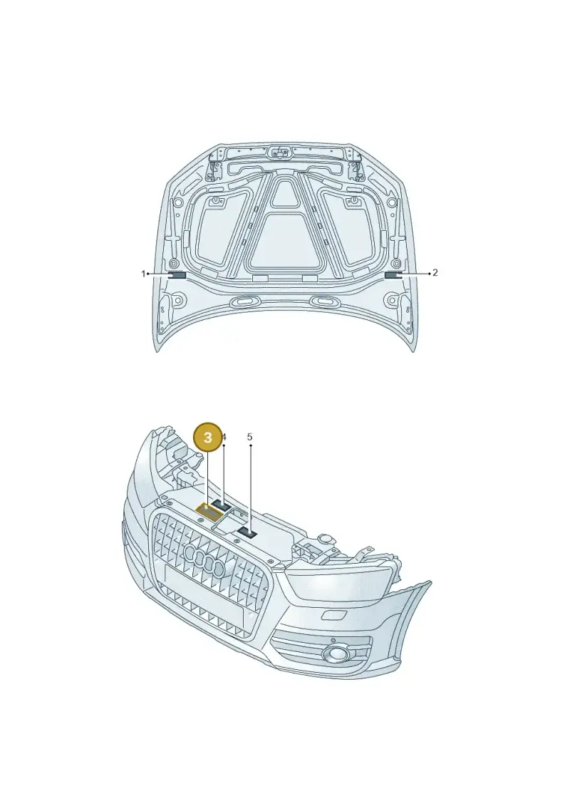 8XA010515Q — Audi A3 Sportback (2016-2020) diagram 778010100, position 3