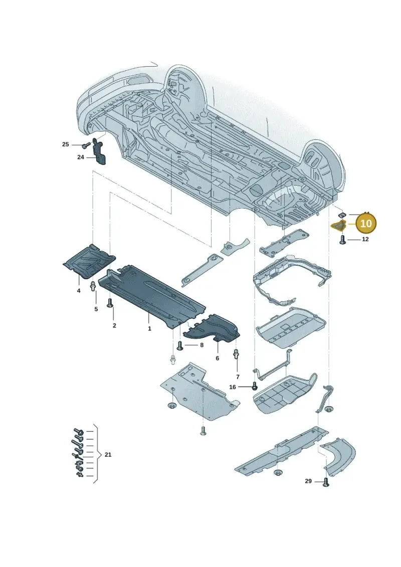 8Y4825218 — Audi A3 (2020-) diagram 8yx825000, position 10