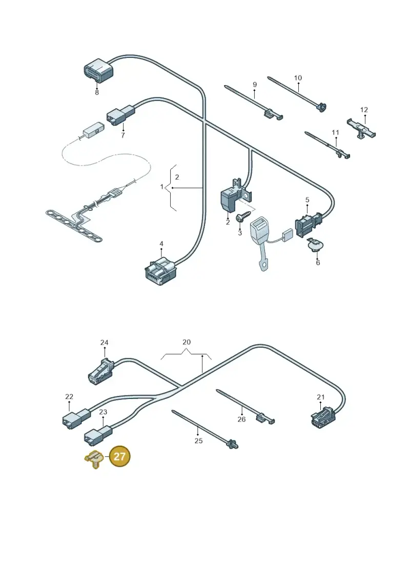 8Z0971848F — Audi RS Q8 Quattro (2019-) diagram 429882030, position 27