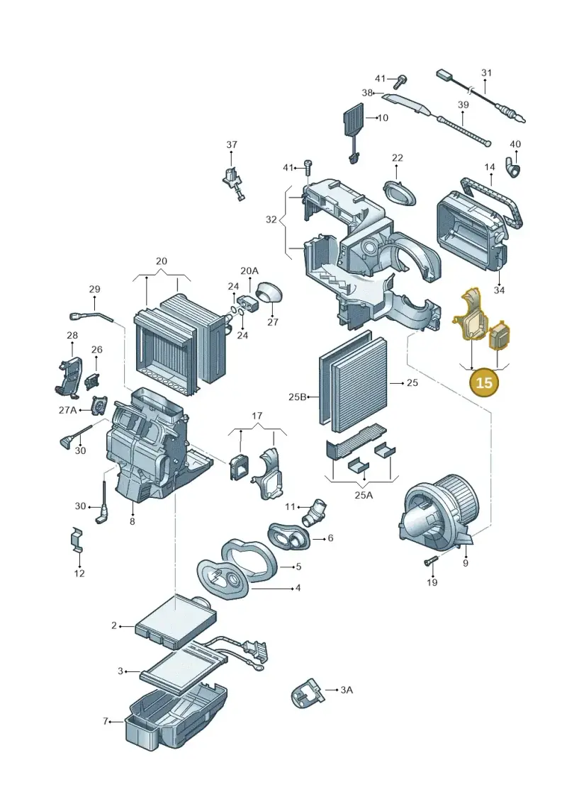 8Z2819453B — SEAT Toledo Reference (2012-2015) diagram 481820200, position 15