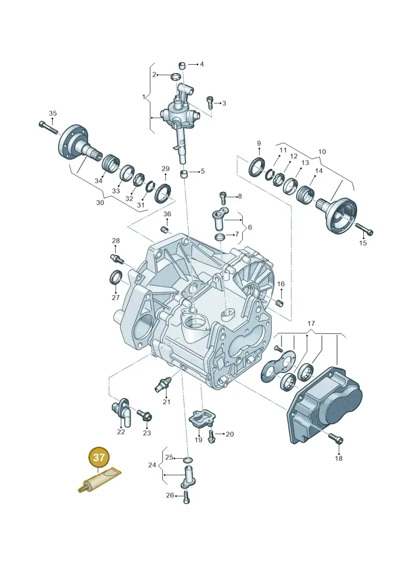 AMV18820003 — Audi A3 Sportback (2019-2021) diagram 827310020, position 37