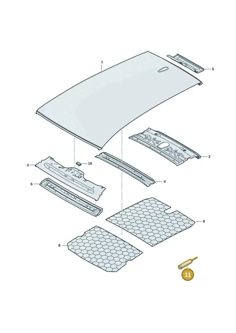 D00920002 — Audi A5 Avant 2.0 (2024-) diagram 8wk817000, position 11
