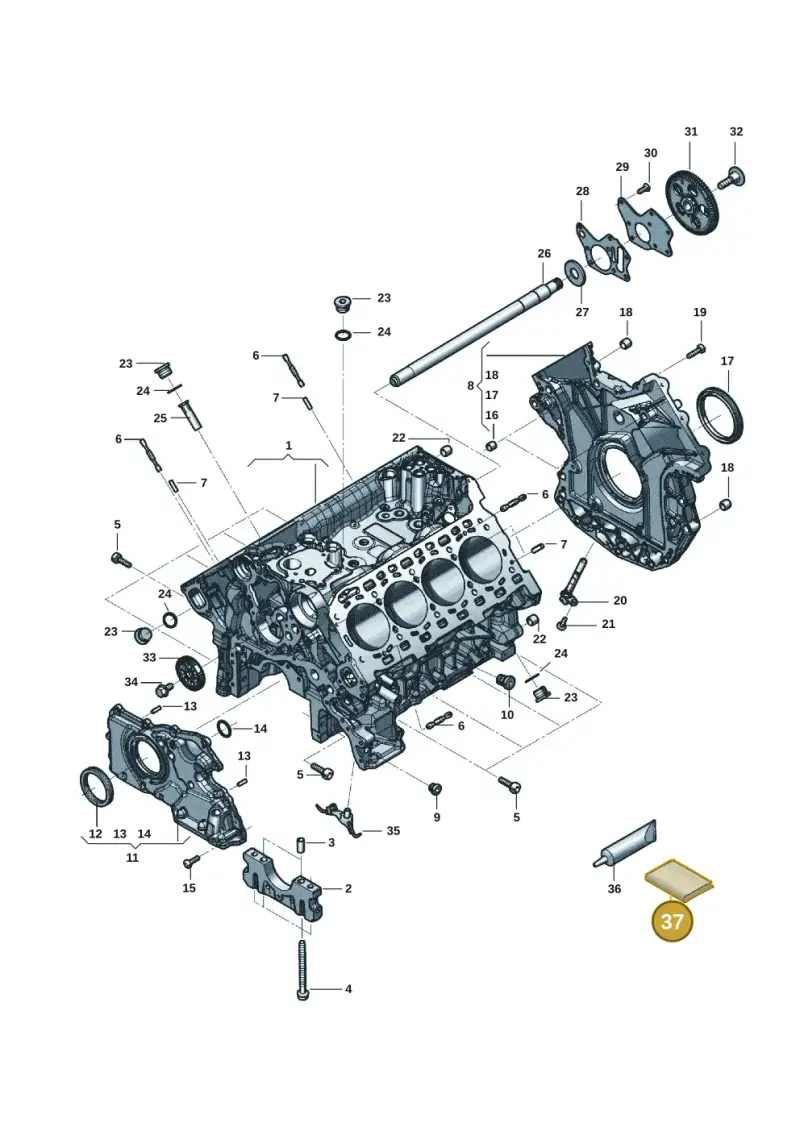 D043100M5 — Audi RS6 Avant (2019-2025) diagram 819103051, position 37