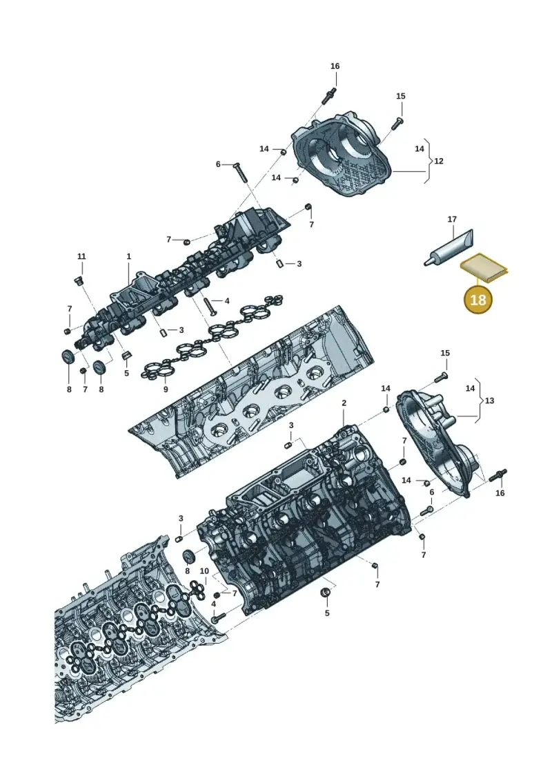 D043100M5 — Audi RS6 Avant (2019-2025) diagram 819103271, position 18