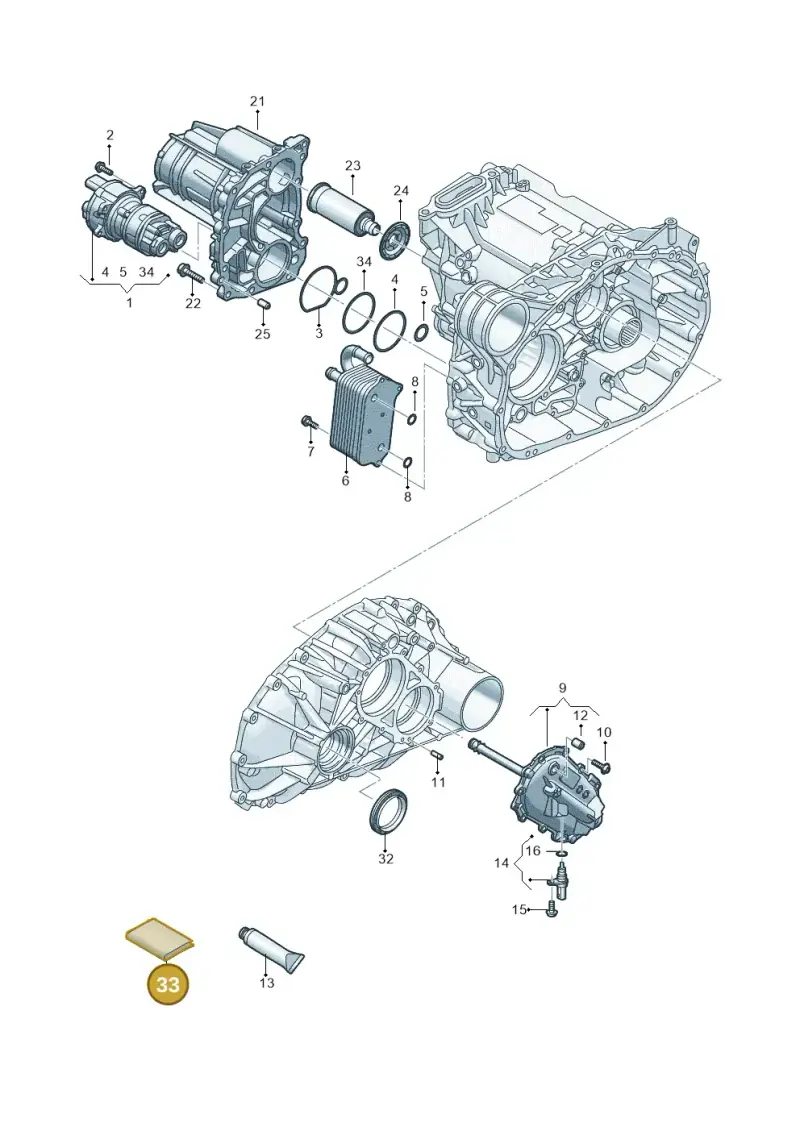 D043100M5 — Audi Q6 e-tron (2023-2025) diagram f5s300151, position 33