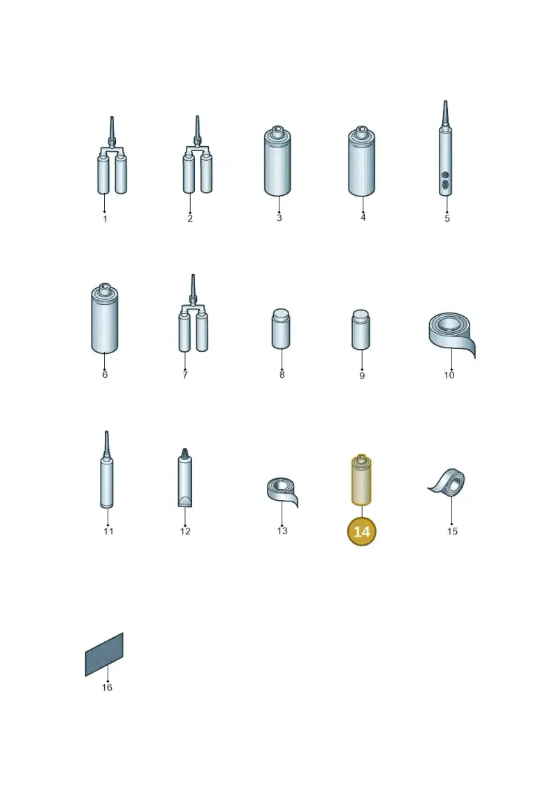 D321M16M2 — Audi Q2 1.4 (2018-) diagram 806800110, position 14