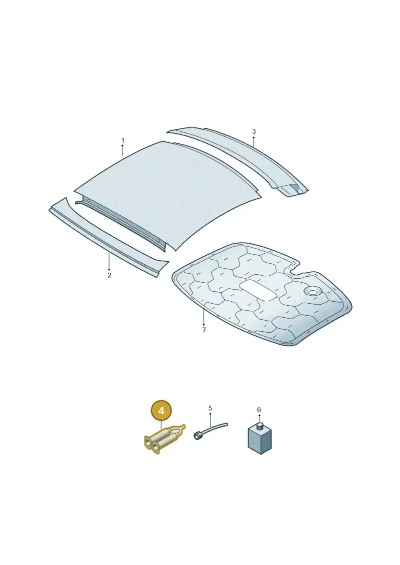 DA180A00A2 — Audi TTS (2014-2023) diagram 850817000, position 4