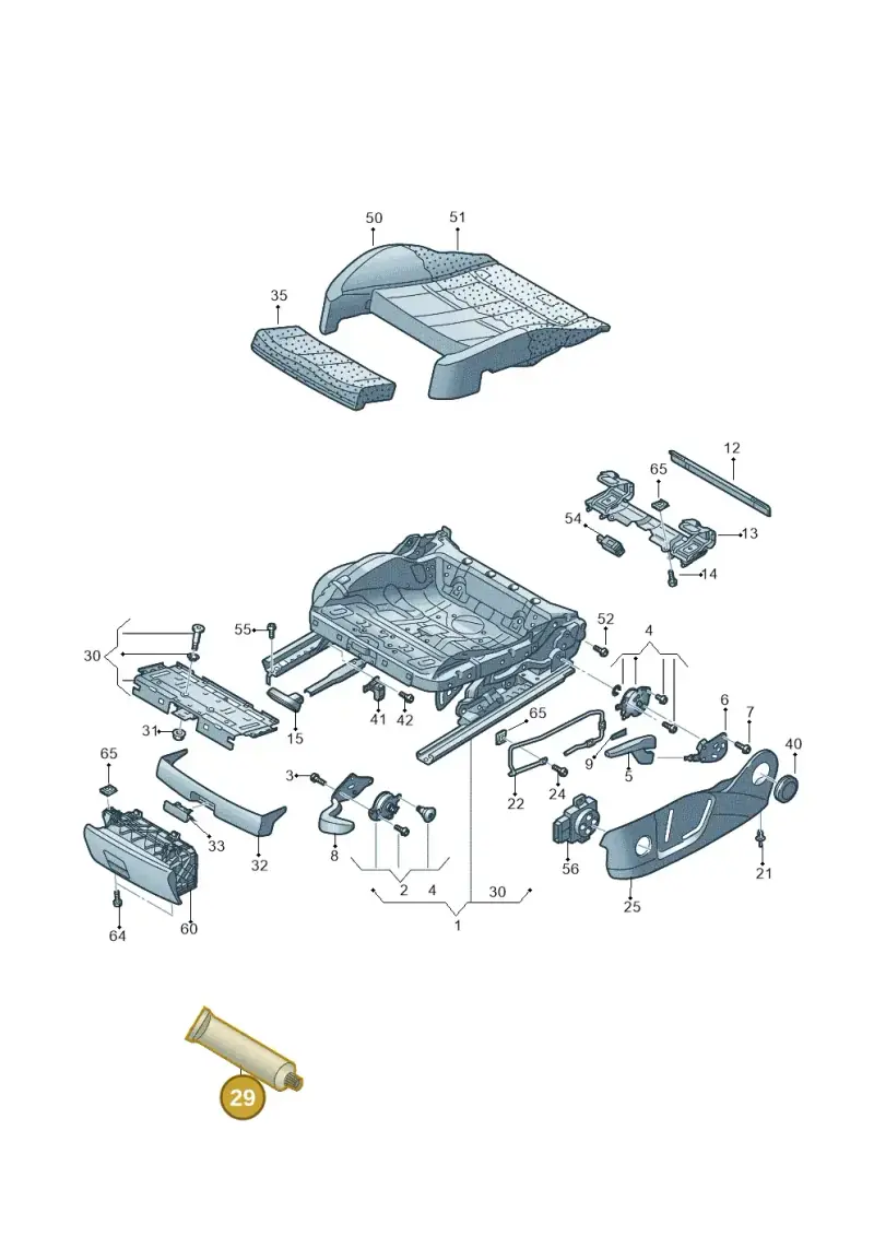 G00045002 — Audi RS3 Limousine (2017-2020) diagram 858881000, position 29