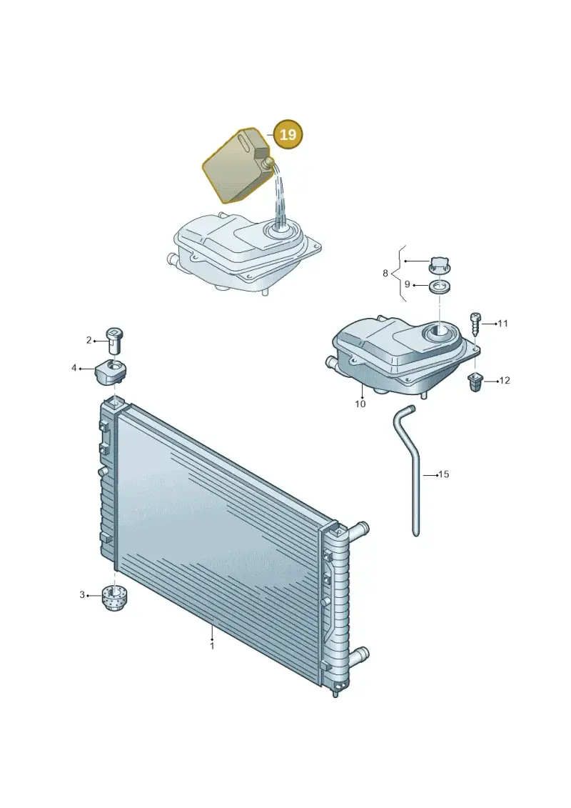 G012A8GA3 — Audi RS4 Cabrio qu.    08> (2007-) diagram 195121700, position 19
