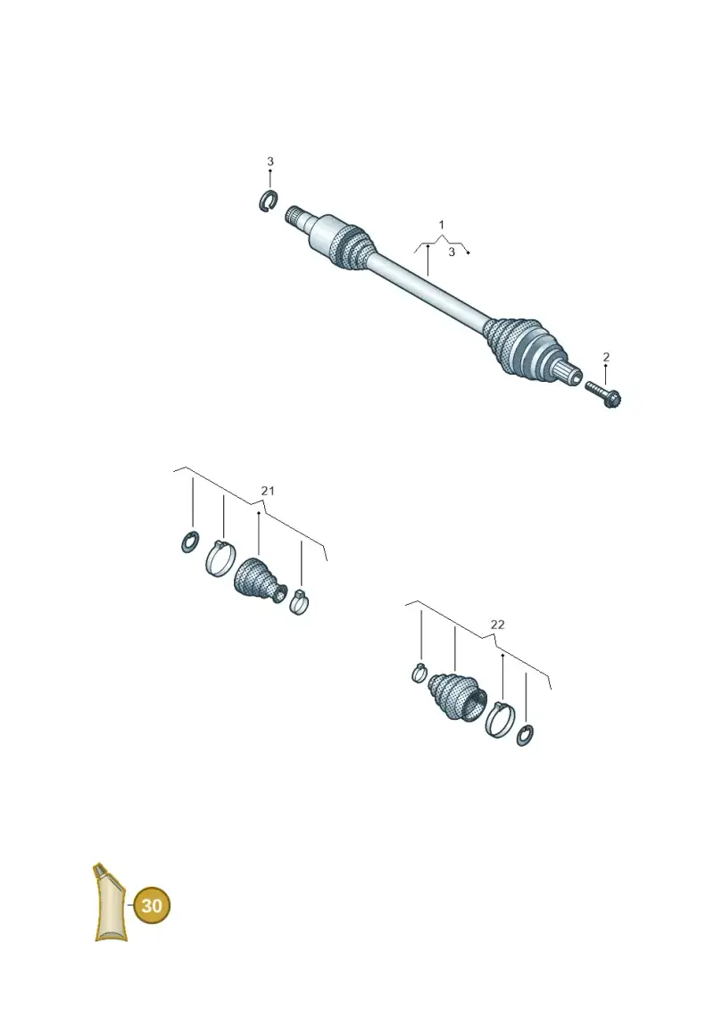 G052133A2 — Audi Q6 e-tron (2023-) diagram 439501015, position 30