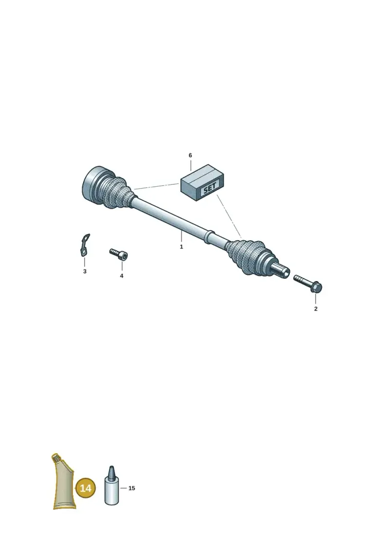 G052133A2 — Audi A5 Limo 2.0 (2024-) diagram 8wk501000, position 14