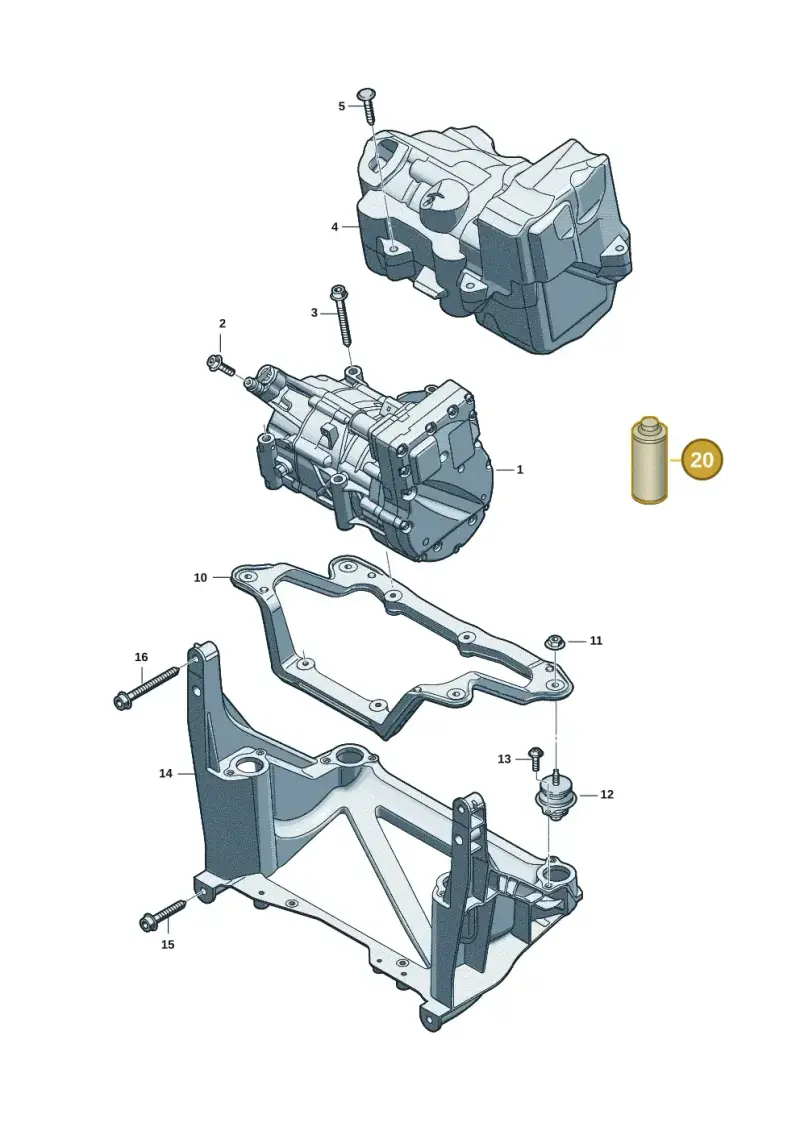 G052535M2 — Audi Q6 e-tron (2023-) diagram f5s260300, position 20